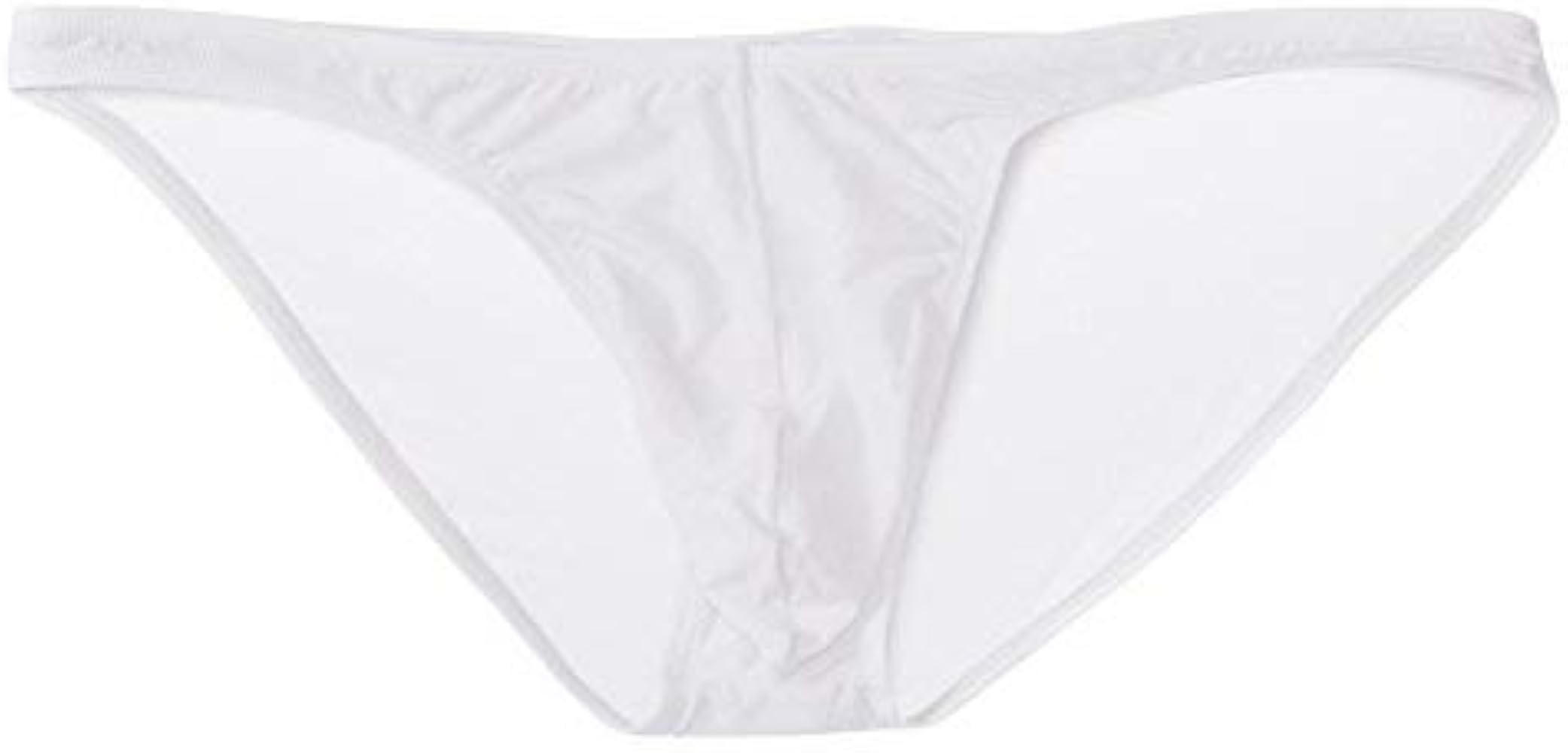 sandbank Men's Sexy Breathable Sheer Ice Silk Bikini Briefs Underwear Panties