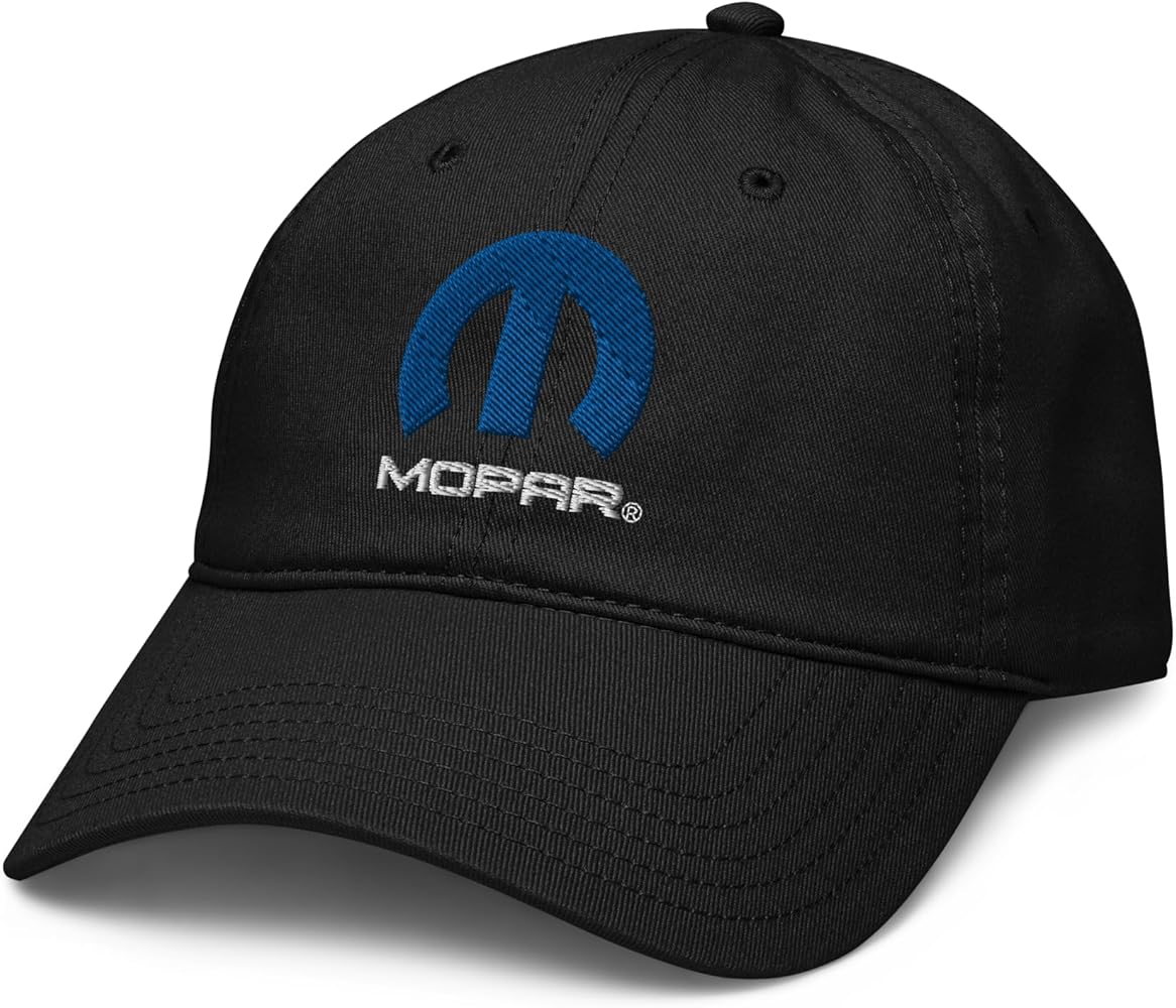 Mopar Logo (blue) Adjustable Baseball Hat