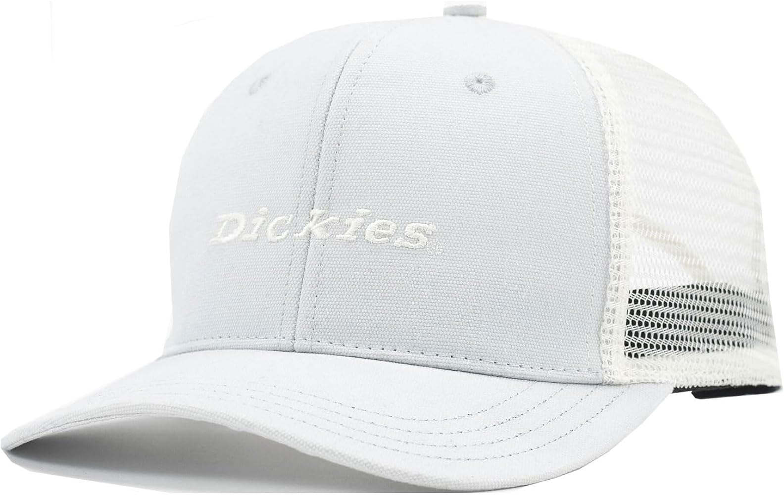 Dickies Men's Two-Tone Trucker Cap Oyster Mushroom Snapback Hat