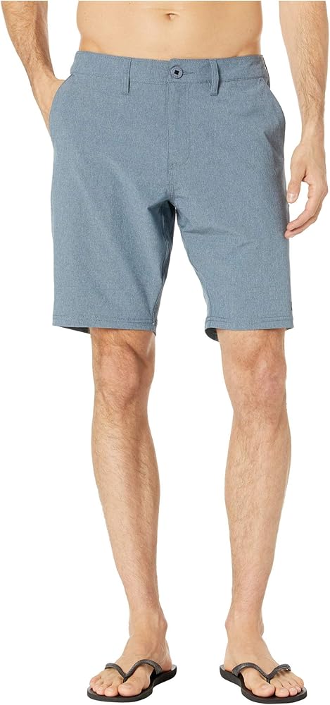 Salty Crew Drifter 2 Utility Walkshort Navy 38 - Men's Dry-Fit Sweat Resistant Active Athletic Hybrid Short - Beach Lifestyle