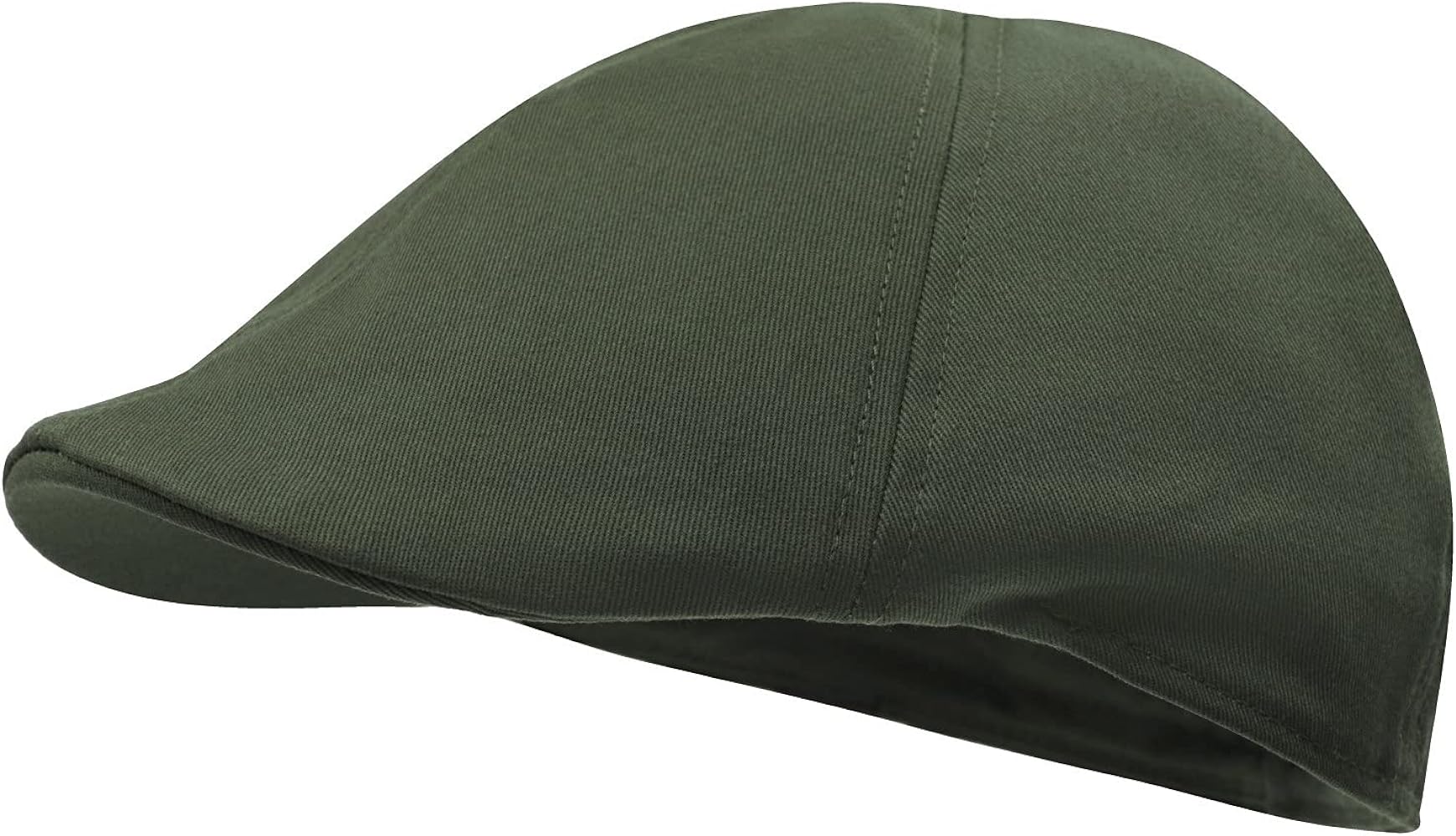 Men's Cotton Twill Flat Cap Ivy Gatsby Newsboy Hunting Hats