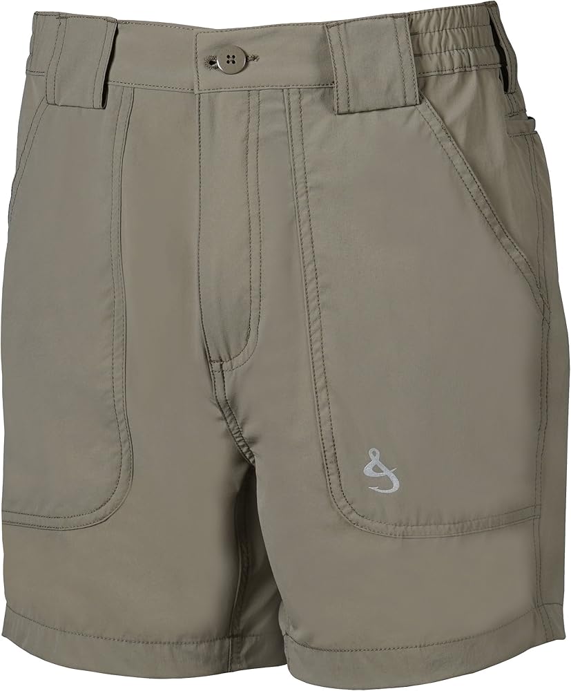 Hook & Tackle® Men’s Beer Can Island Stretch | Hybrid | 4-Way Stretch | Performance Fishing Short