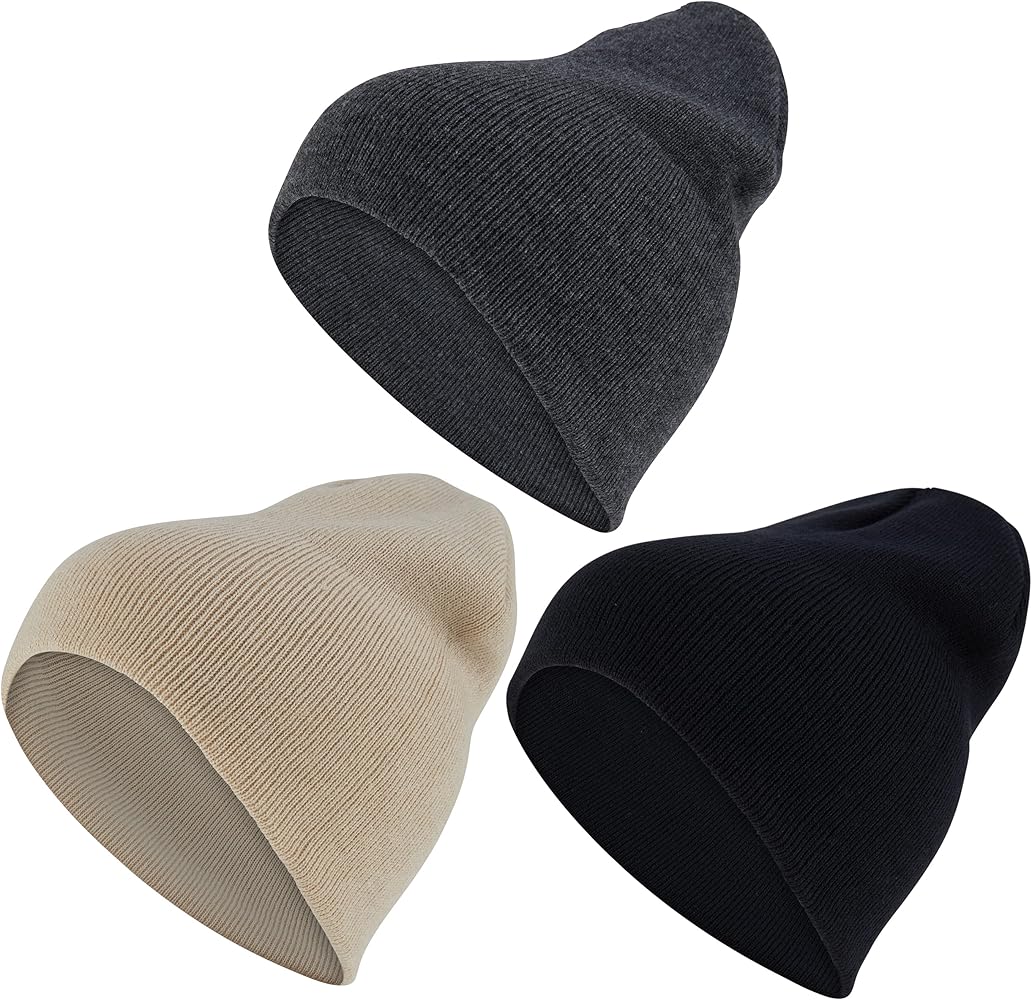 Ultra Performance 3 Pack Beanie Winter Hats for Men & Women Mens & Womens Skull Cap Beanies Hats