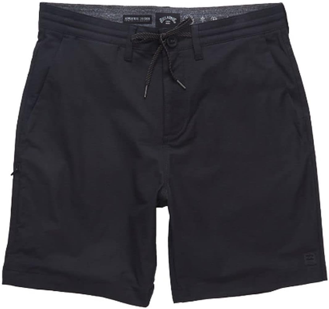 Billabong A/Div Surftrek Organic Elastic Volley Shorts - Black