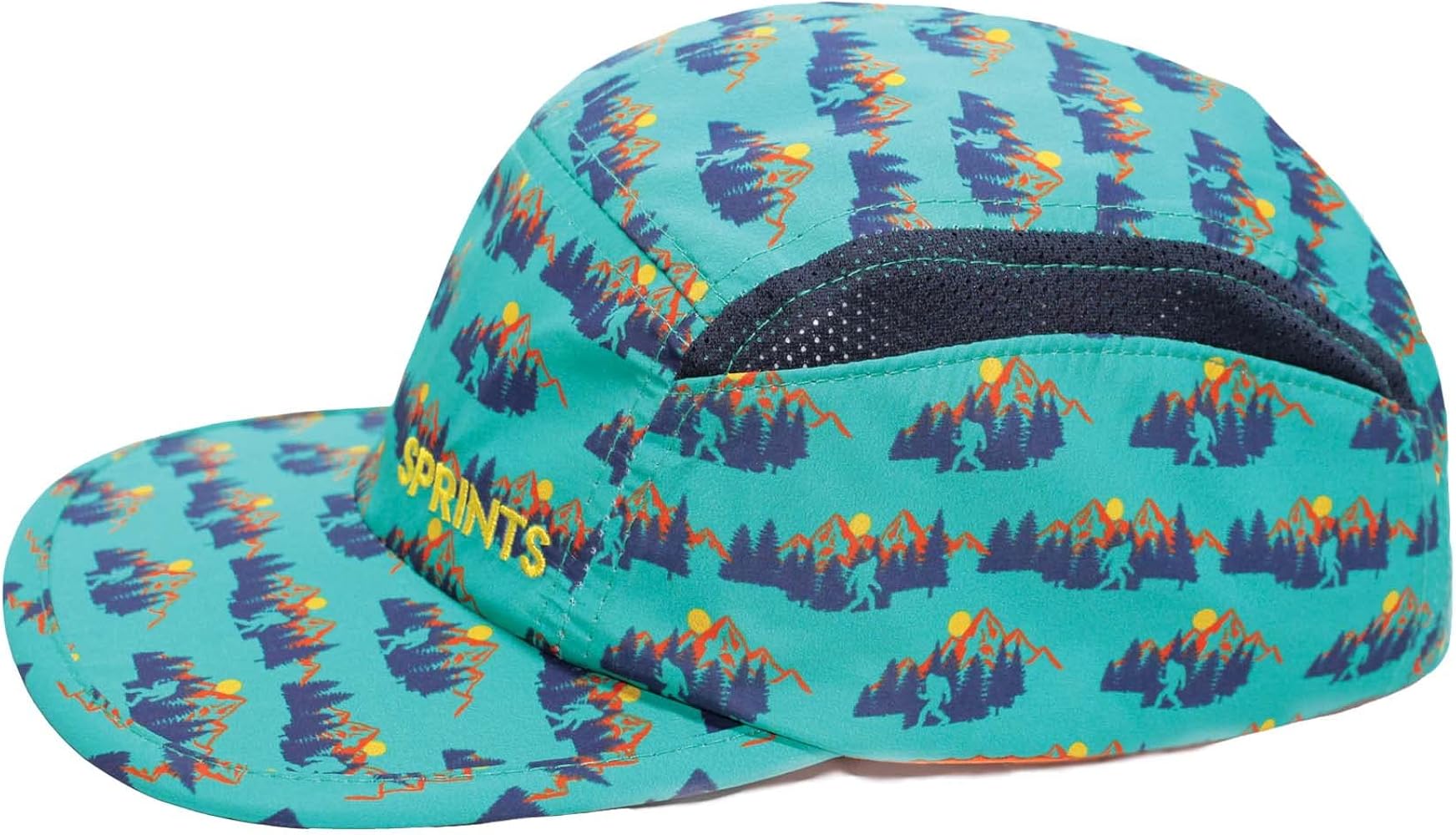 Sprints 5 Panel Performance Running Hat (Sasquatch)