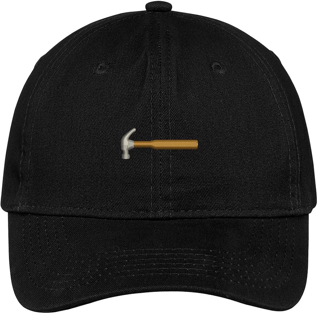 Trendy Apparel Shop Hammer Embroidered Cap Premium Cotton Dad Hat