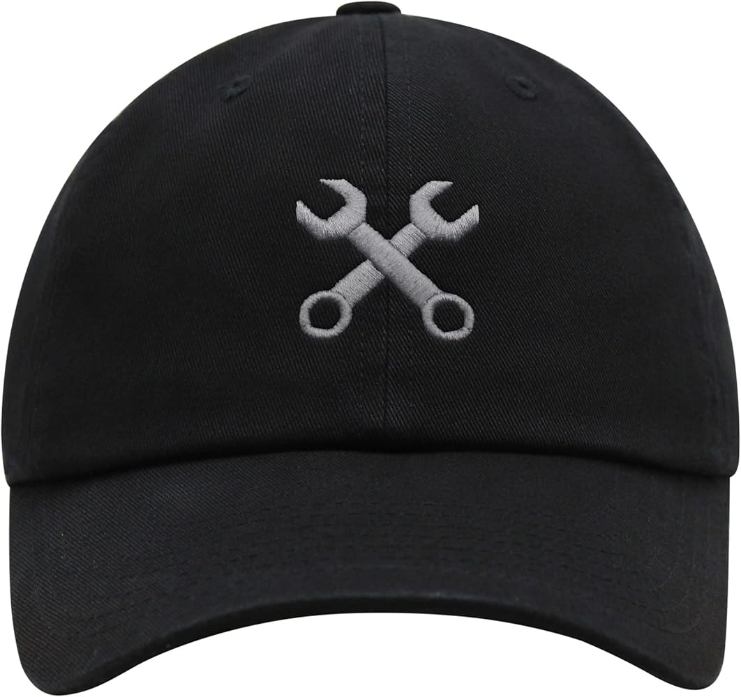 Wrench Premium Dad Hat Embroidered Baseball Cap Tool Mechanic