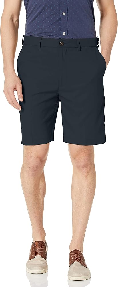 Savane Men's Flat Front Mirco Fiber Short