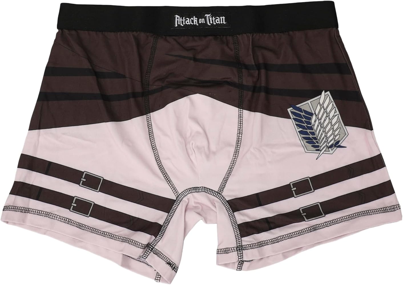 Bioworld Attack On Titan Survey Corps Wings Of Freedom Men's Boxer Briefs