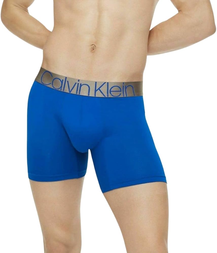 Calvin Klein Men's Icon Boxer Brief (Medium, Royal)