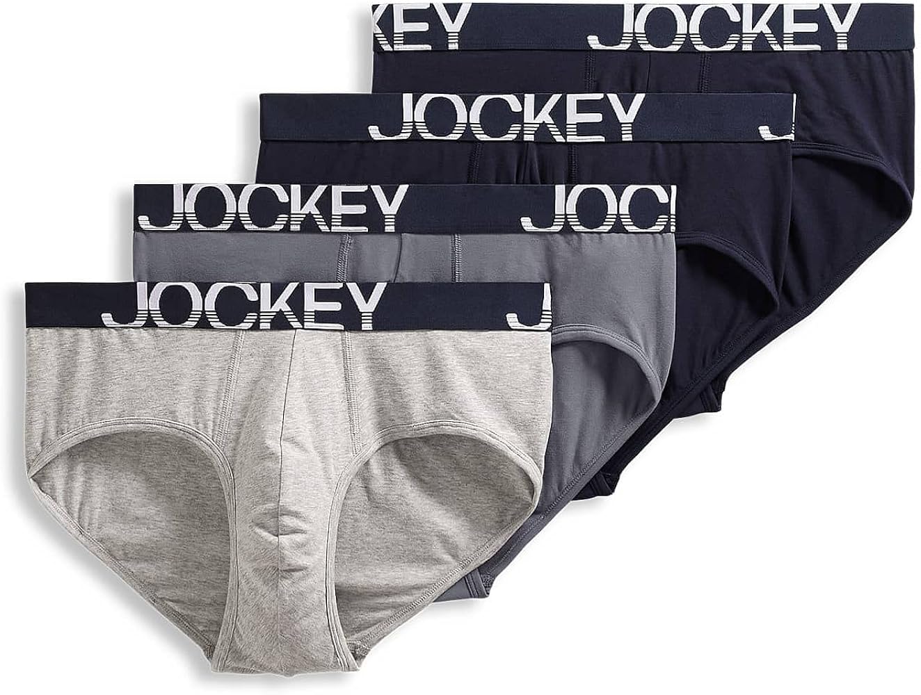 Jockey Men's Underwear ActiveStretch Brief - 4 Pack