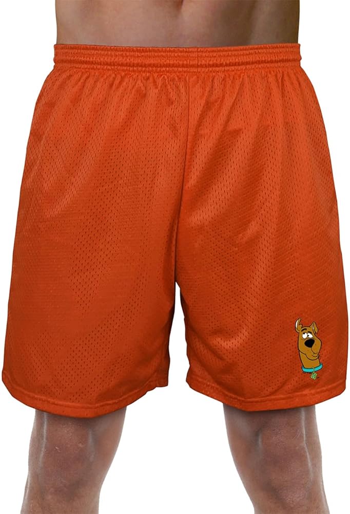 Popfunk Scooby-Doo Collection Mens Lined Mesh Shorts