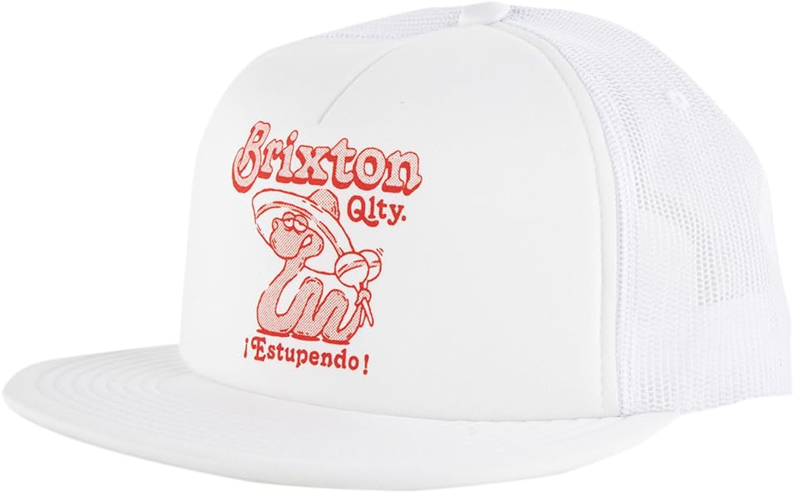 Brixton Estupendo HP Trucker Hat White