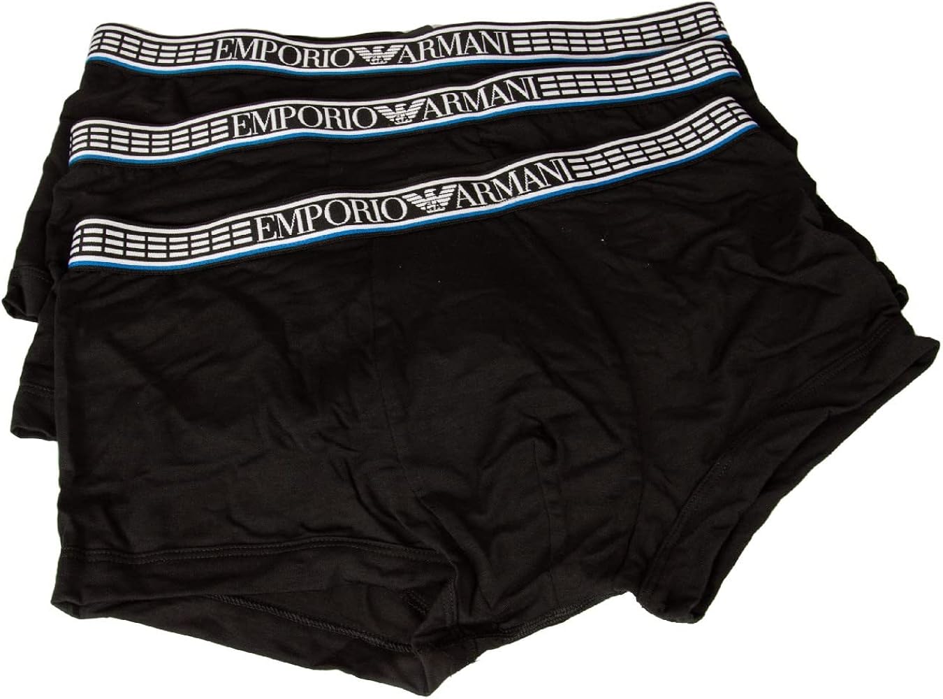 Emporio Armani men's briefs 3-piece pack underpants elastic soft touch eco fiber underwear article 111357 2R728 BRIEF