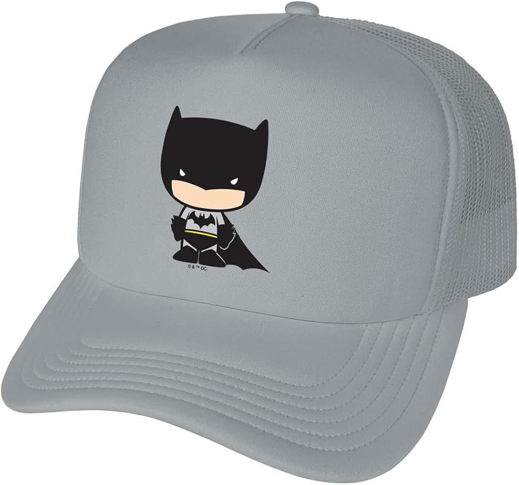 Popfunk Official Aquaman Movie DC Chibi Foam Snapback Trucker Hat - Unisex for Men and Women