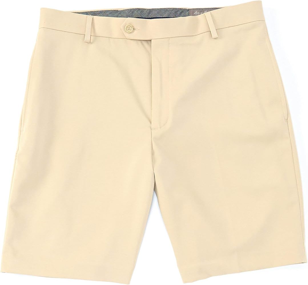 Flat Front Performance 9 Inseam Microfiber Shorts S95HT501