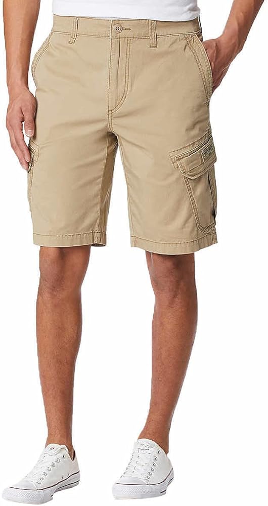 UNIONBAY Mens Flex Waist Lightweight Cargo Shorts (as1, Numeric, Numeric_40, Regular, Regular, Grain)