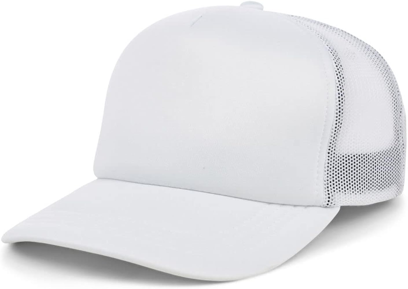 Lids Blank Basic Foam Trucker Adjustable Snapback Hat