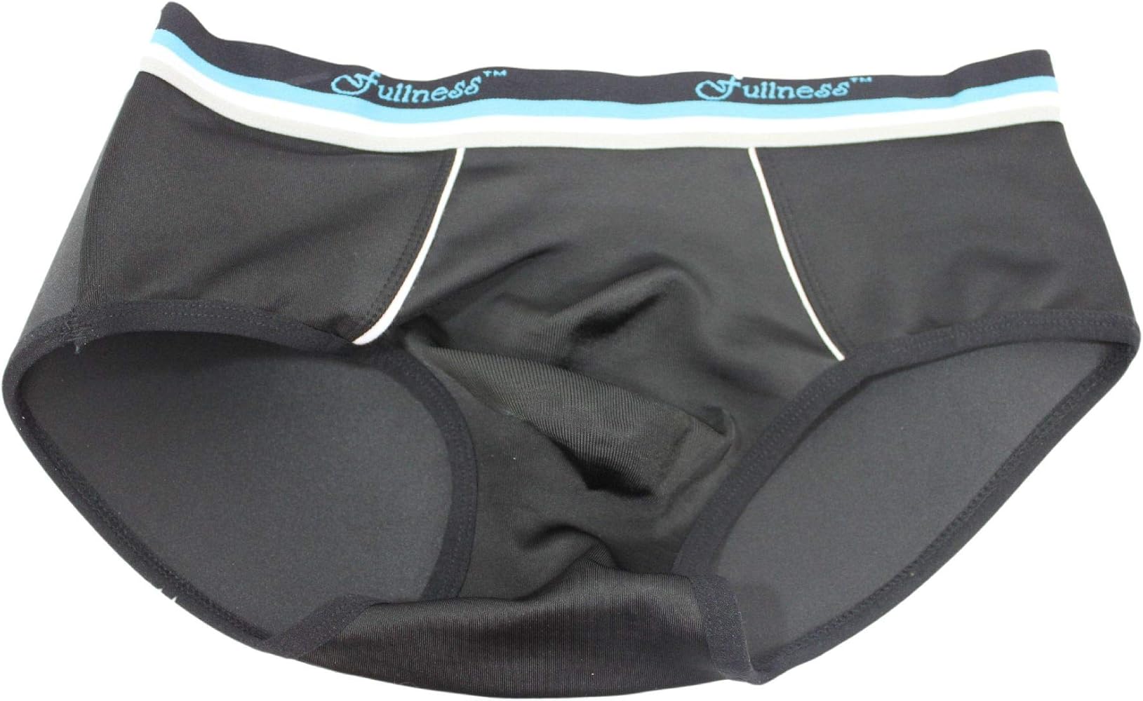 Fullness Men's Padded Butt Booster Brief, XL Black