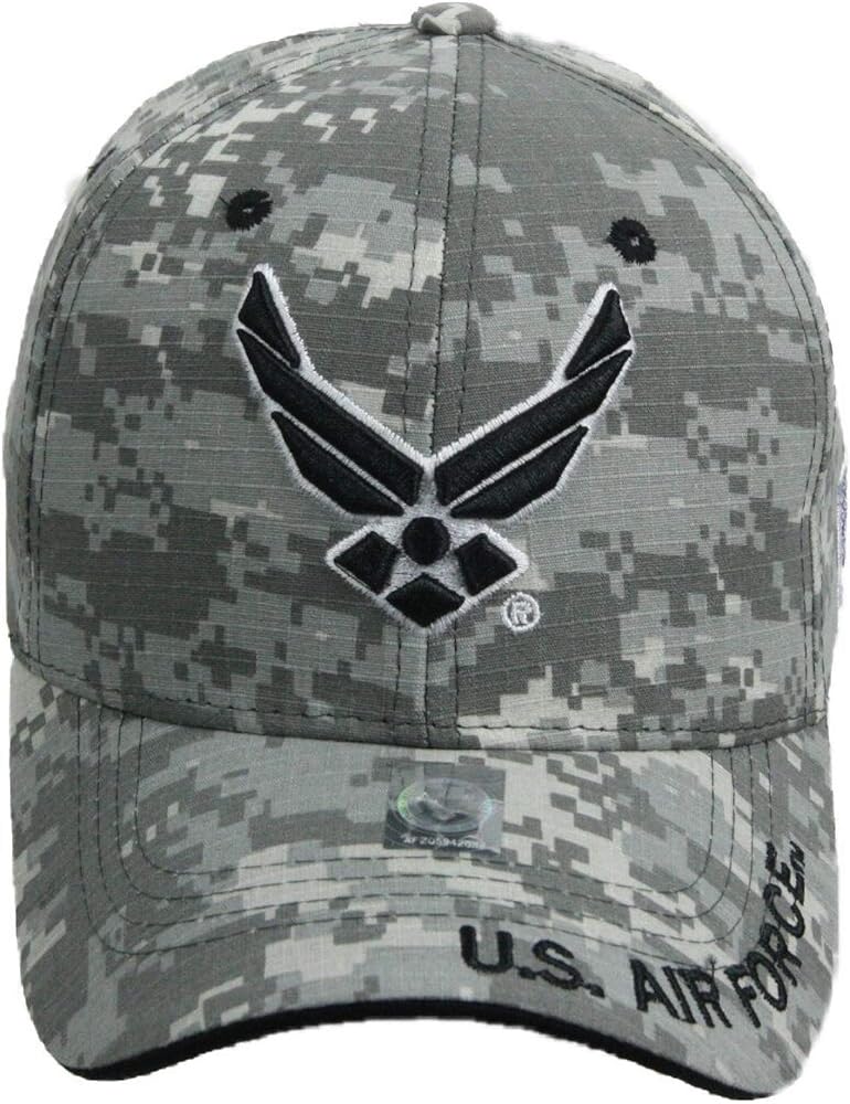 US Air Force Baseball Cap USAF USA Veteran Retired CAMO Official Licensed Hat