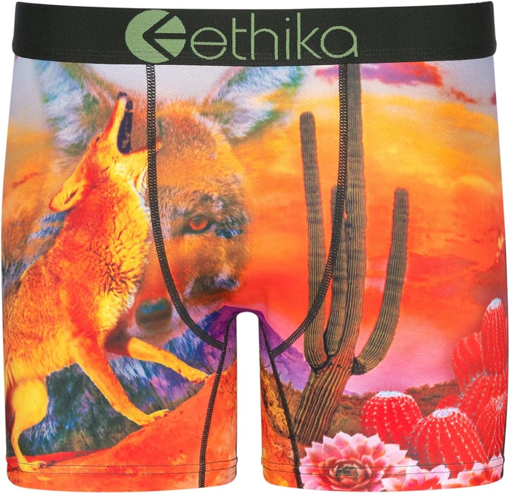 Ethika Mens MID Boxer Brief | Desert Dog