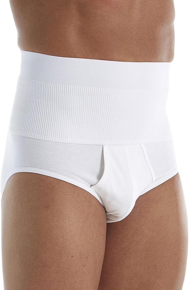 2(X)IST Men's High Waist Shapewear Form Contour Pouch Brief