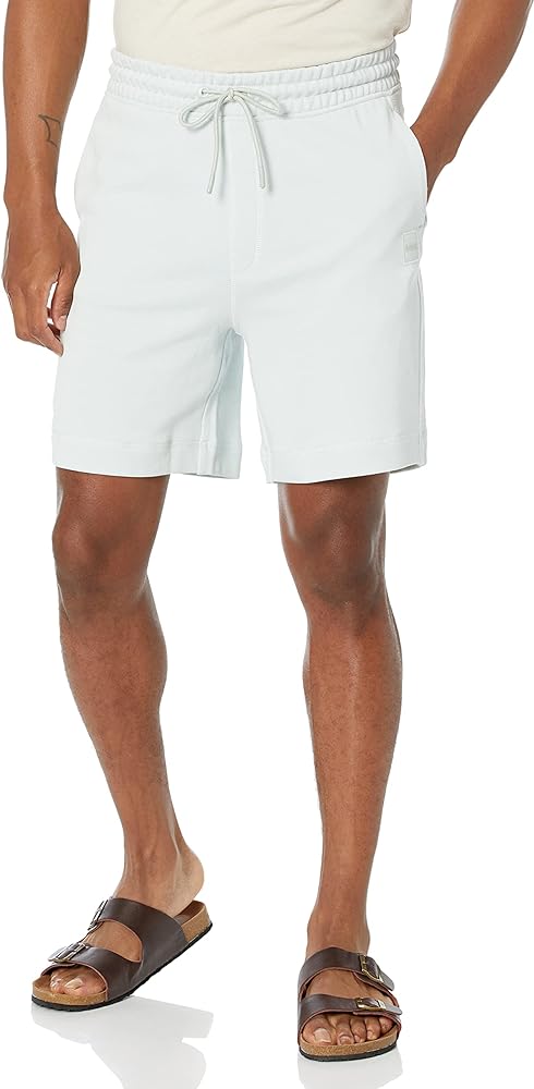 BOSS Men's Patch Logo French Terry Shorts