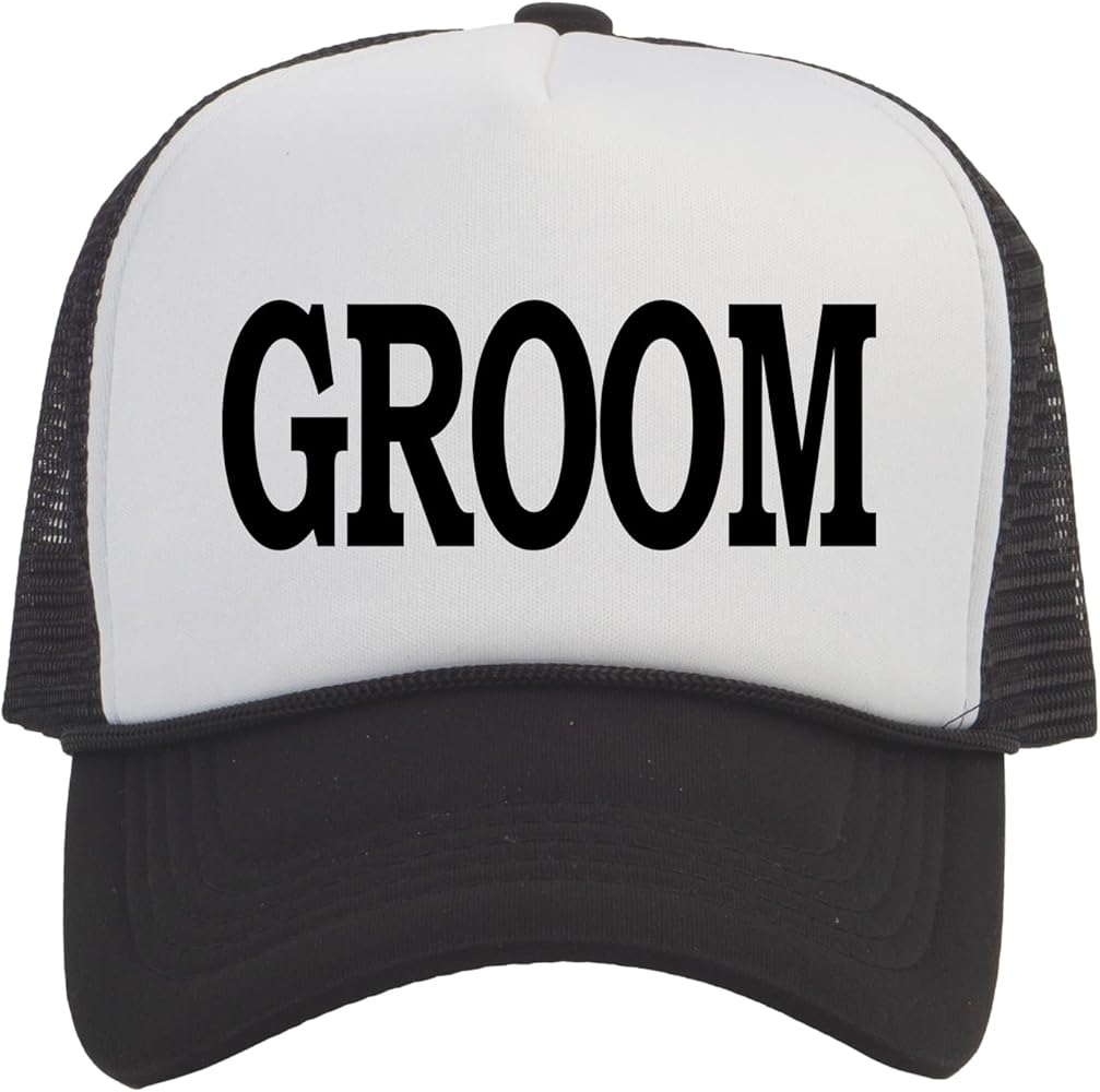 TOP HEADWEAR Groom Hat - Bachelor Party Trucker Hat