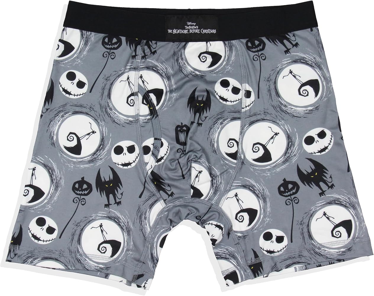 Disney Men's The Nightmare Before Christmas Jack Skellington Boxers Underwear Boxer Briefs