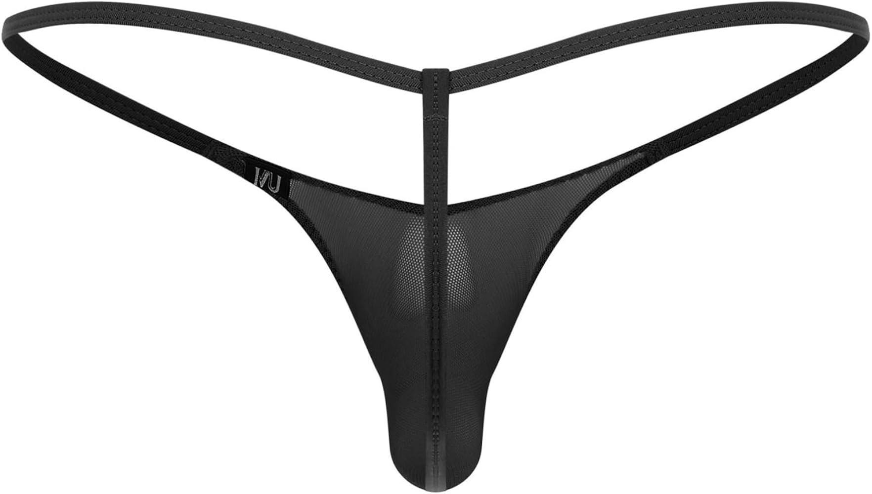 Sexy Men's See Through Bikini Panties Thong Underwear Bulge Pouch T-Back Brief G-String Tangas