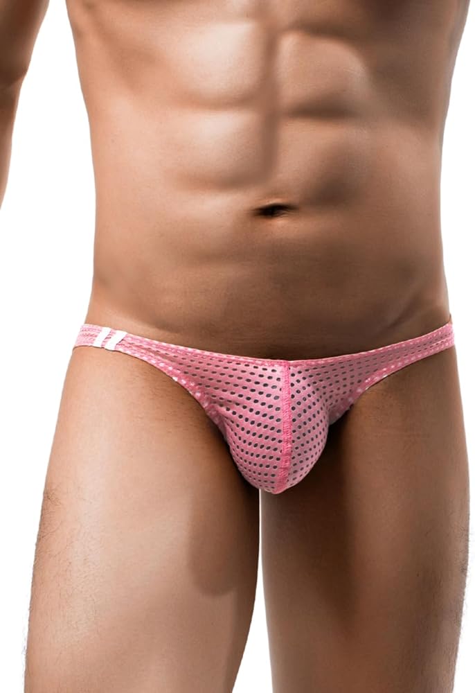 Sexy Briefs For Men, Low Rise Hollow Out, Breathable Soft Underwear