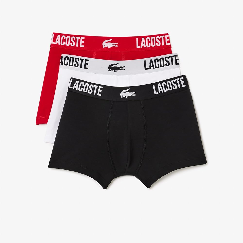 Lacoste Men's 3-Pack Regular Fit Boxers