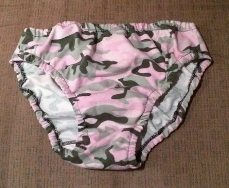 Pink Camo mens bikini brief underwear xlarge size