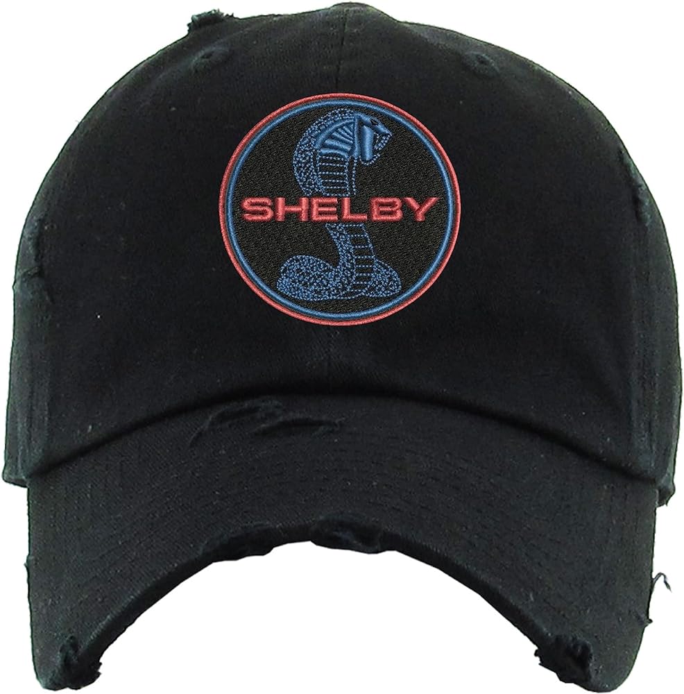 Shelby Cobra Dad Hat Embroidery Vintage Adjustable Embroidered Cap