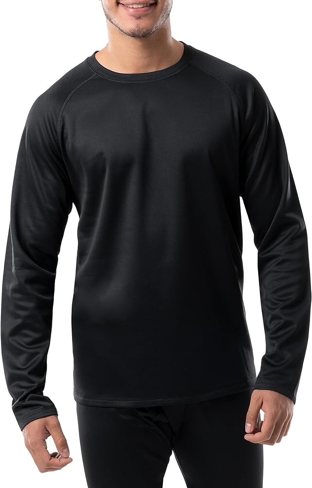 Realtree Men's Heavyweight Fleece Thermal Underwear Top