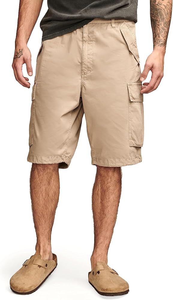 Lucky Brand Men's Parachute Cargo Shorts