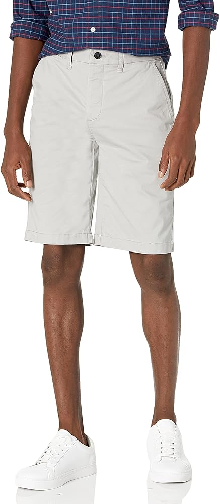 Tommy Hilfiger Mens Adaptive Short With Velcro Brand Closure And Magnetic Fly