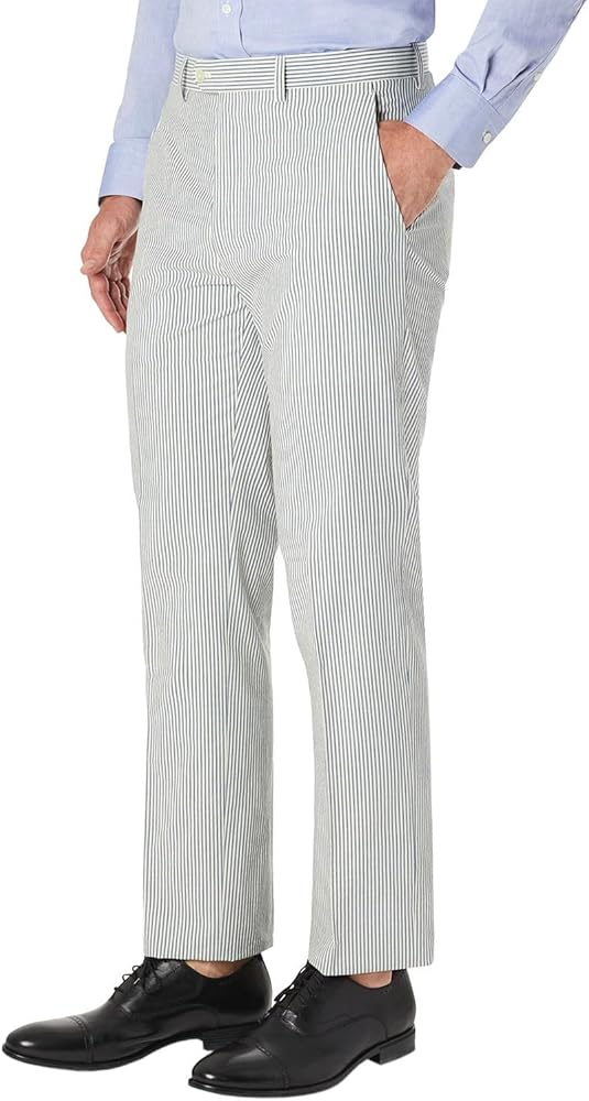 Lauren Ralph Lauren Mens Edgewood Seersucker Classic Fit Suit Pants