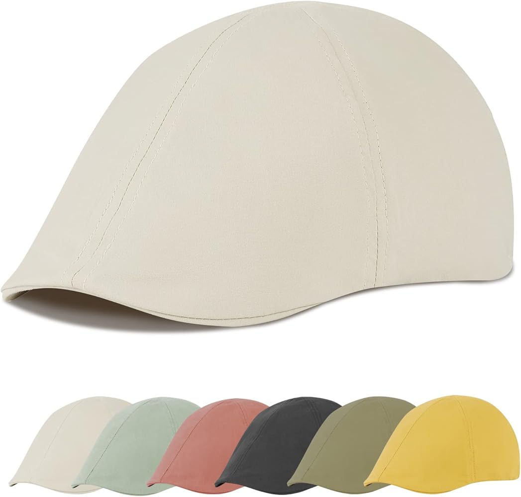 zowya Stretchy Boston Scally Caps for Men Newsboy Hats Irish Hat Peaky Blinder Hat Flat Ivy Gatsby Driving Caps with Comfort