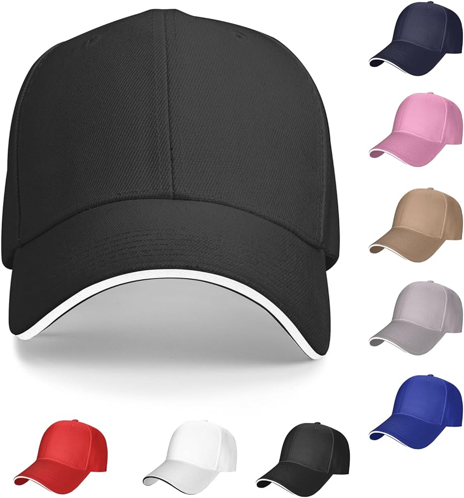 Custom Hats for Men Design Your Own Personalized Photo Text Logo Caps for Women