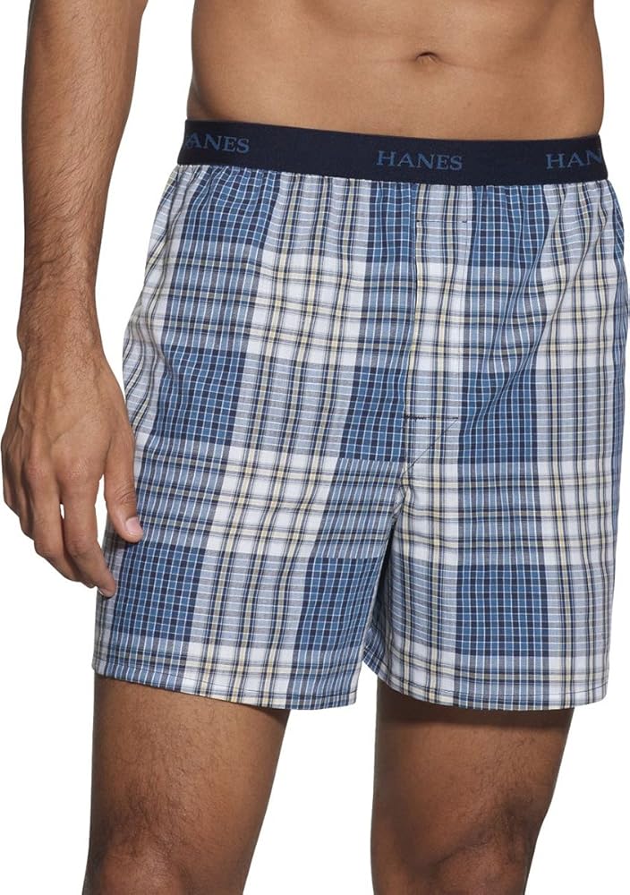 Hanes Classics Men`s Tagless Boxer with Comfort Flex Waistband