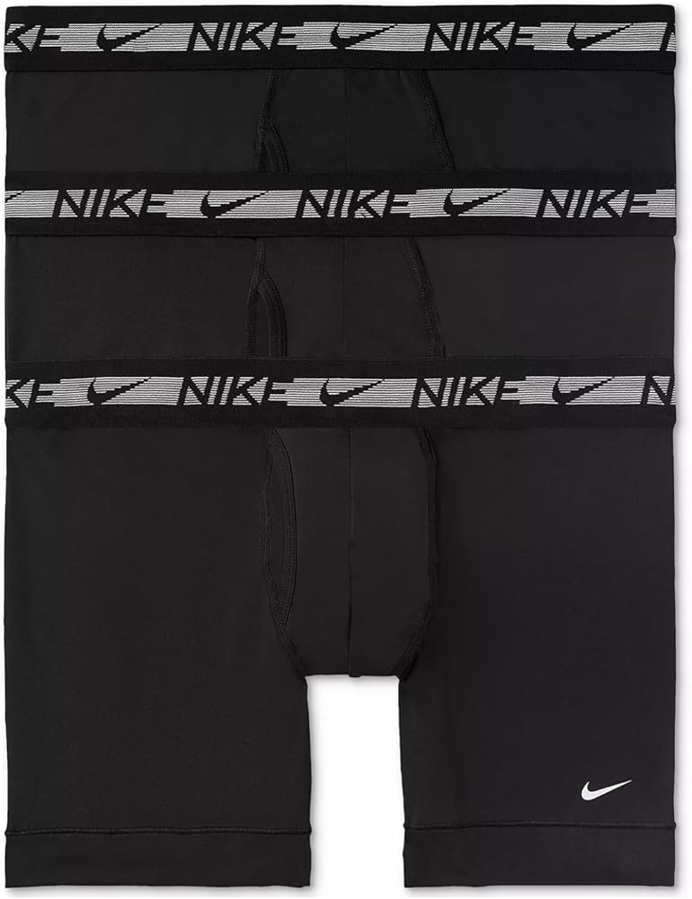 Nike Ultra Stretch Micro Boxer Brief, Dri-FIT 3Pk, Black, XX-Large