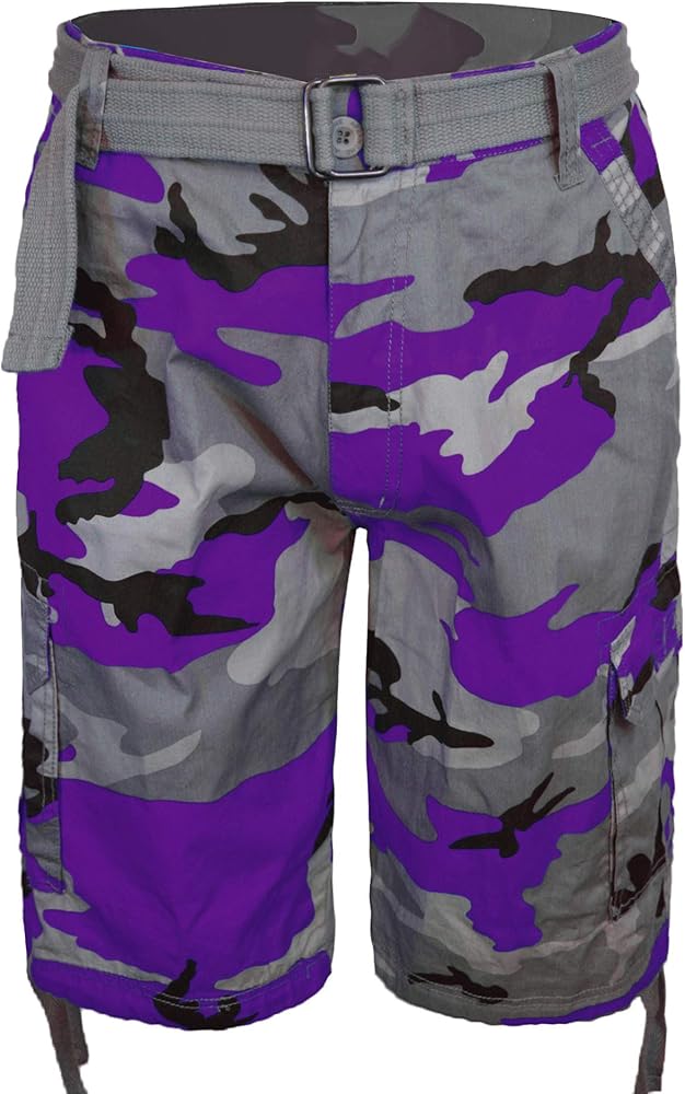 Men's Camo Cargo Military Short