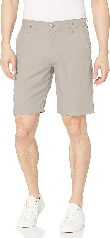 Lee Men's Performance Series Extreme Comfort MVP Flat Front Short, River Rock, 30