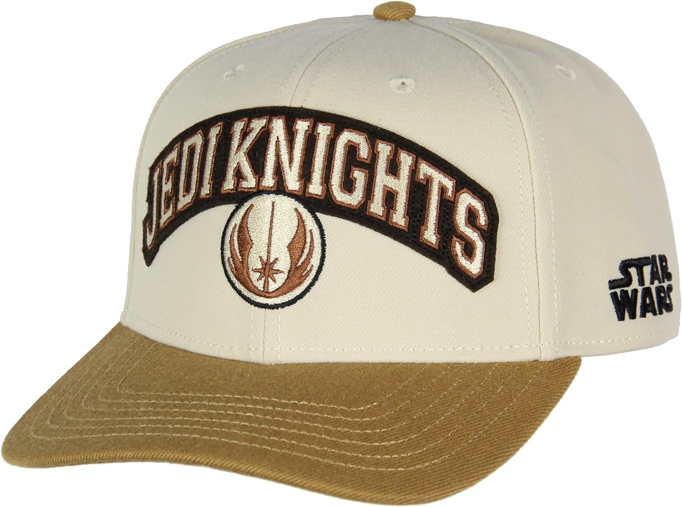 Star Wars Adult Embroidered Precurve Snapback Hat for Men and Women