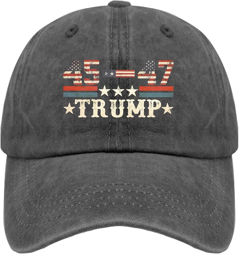 2024 Trump 45 47 Trucker Hat Funny Golf Hat Womens Baseball Hat Gifts for Women Cool Hats