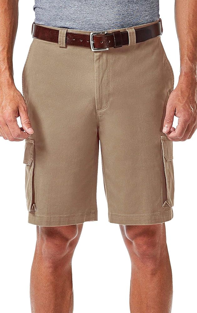 Haggar Men's Comfort Cargo Utility Short (Regular and Big & Tall Sizes)