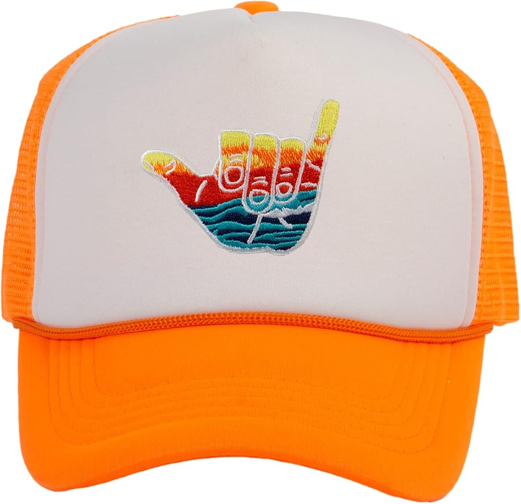 Gravity Trading Shaka Learn to Surf Patch Trucker Hat