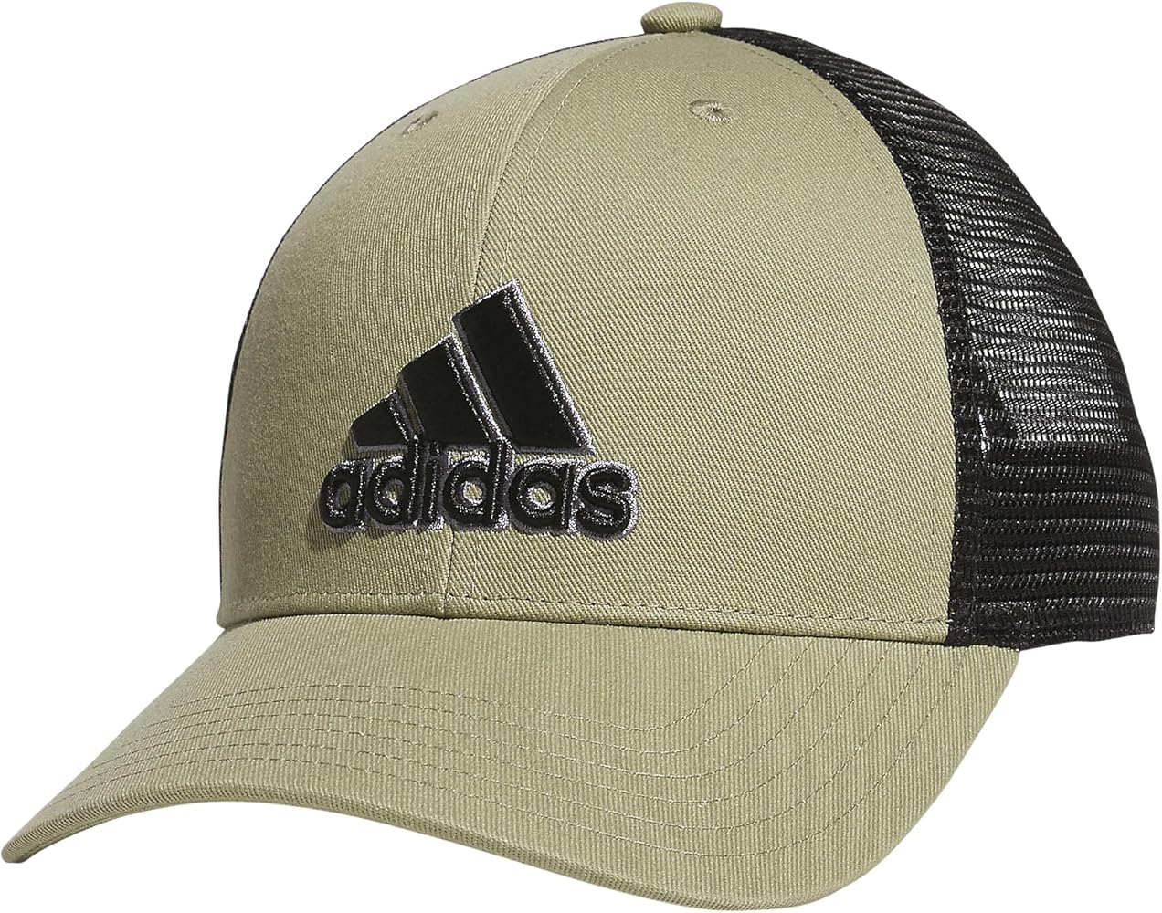 adidas Men's Mesh Back Structured Low Crown Adjustable Fit Snapback Hat