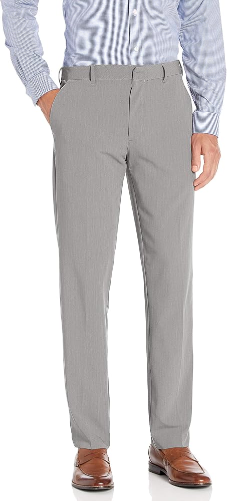 Van Heusen Mens 4-Way Stretch Temp Control Straight Fit Dress Pant